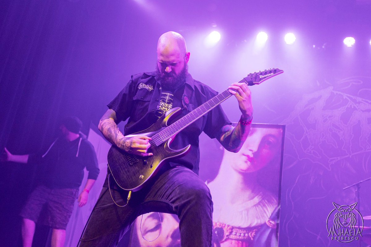 CDamageINC's tweet photo. @Christdonaldson repping @CDamageINC LIVE with Cryptopsy at @VoxHops' "Brewtal Montreal" this past Friday at @TheatreCorona!

Photo by: Mihaela Petrescu 📸 https://t.co/Jj5kxEYR0Z