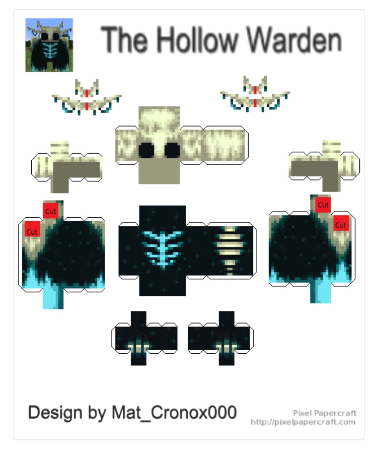 𝘰𝙓𝙤𝙡𝙤𝙩𝙞 on X: It's these things that make me happy and excited.  Look at this, it's so cute!! #Minecraft #HollowWarden   / X