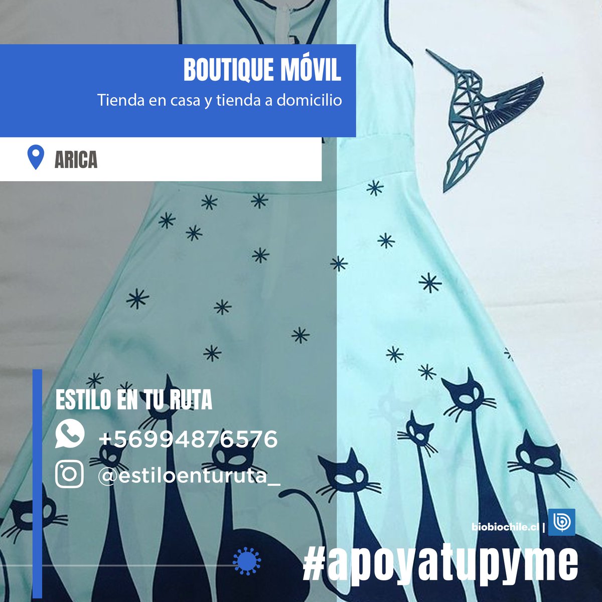 biobio's tweet photo. #PymeChallenge ¿tienes una pyme o conoces a alguien que la tenga? Compártela con nosotros por IG para poder ayudarlos y juntos apoyemos a los microempresarios 💪
Por la gran cantidad de mensajes que recibimos no nos es posible responderles, pero leemos todas sus solicitudes. https://t.co/IykQH4h8L8