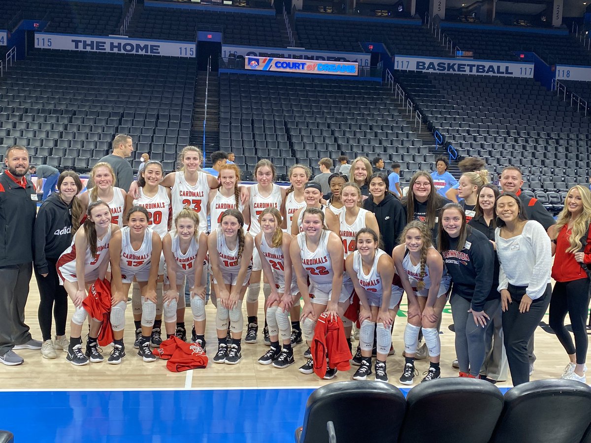 Special day for a special group of kids. Court of Dreams event was a success as <a href="/farmingtonfast/">Lady Cardinal Basketball</a> defeats Fort Smith Southside. Lady Cards head into the Christmas break 13-0. #FarmingtonFast #FAMILY