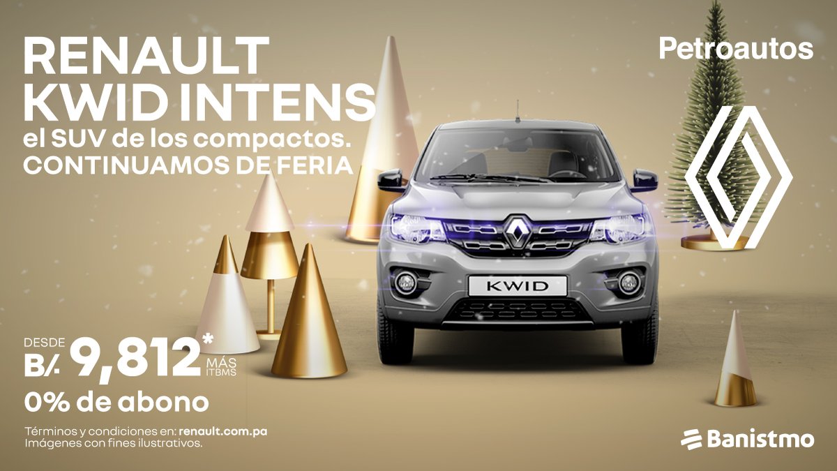 Único en su categoría, cotízalo durante todo el mes de diciembre con 0% de abono. Ven ya a nuestras sucursales.
#RenaultKwid #Petroautos #RespaldoPetroautos
bit.ly/Kwid-TW