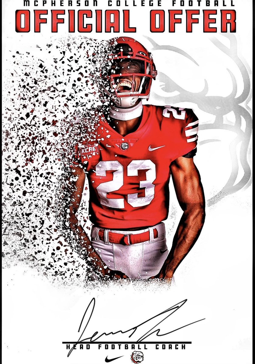 roehm_jack's tweet photo. #AGTG After a great conversation with @Coach_EKnight I am blessed to receive an offer from McPherson College @RPHS_FB @Coach_SG https://t.co/4OwxTfkArx
