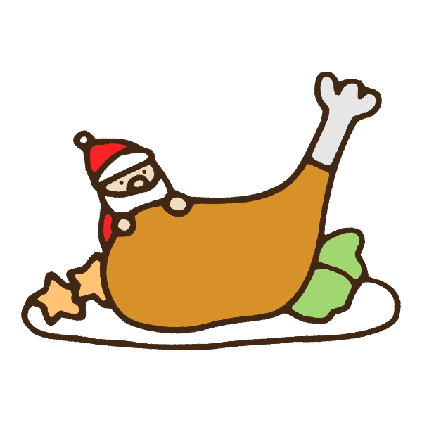 子羊 サミット 与える チキン クリスマス 食べる イラスト ストライド せっかち 魅力的