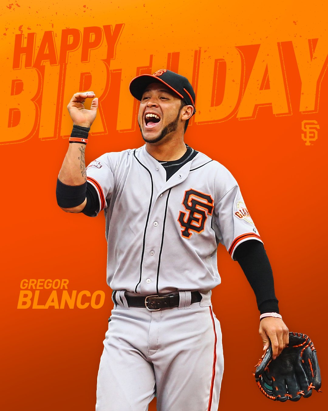 Happy Birthday to Gregor Blanco! 