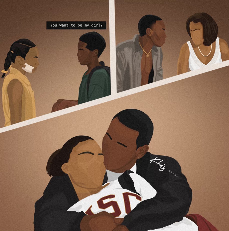 Khiadnai's tweet photo. Black Cinema 🤝 Me illustrating my favorite scenes…

IG:Khiascanvas https://t.co/FPgEo5lKo6