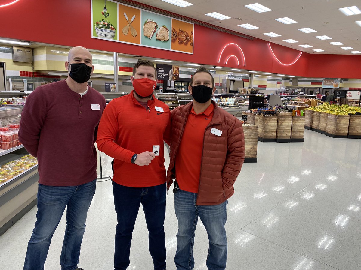 Great visit with <a href="/AdamHorn899/">Adam Horn</a> and <a href="/JustinEberle3/">Justin Eberle</a>. 1st Christmas as an ETL and Justin and the food team are killing it! #T1945 #R100Cares #Q4inG194