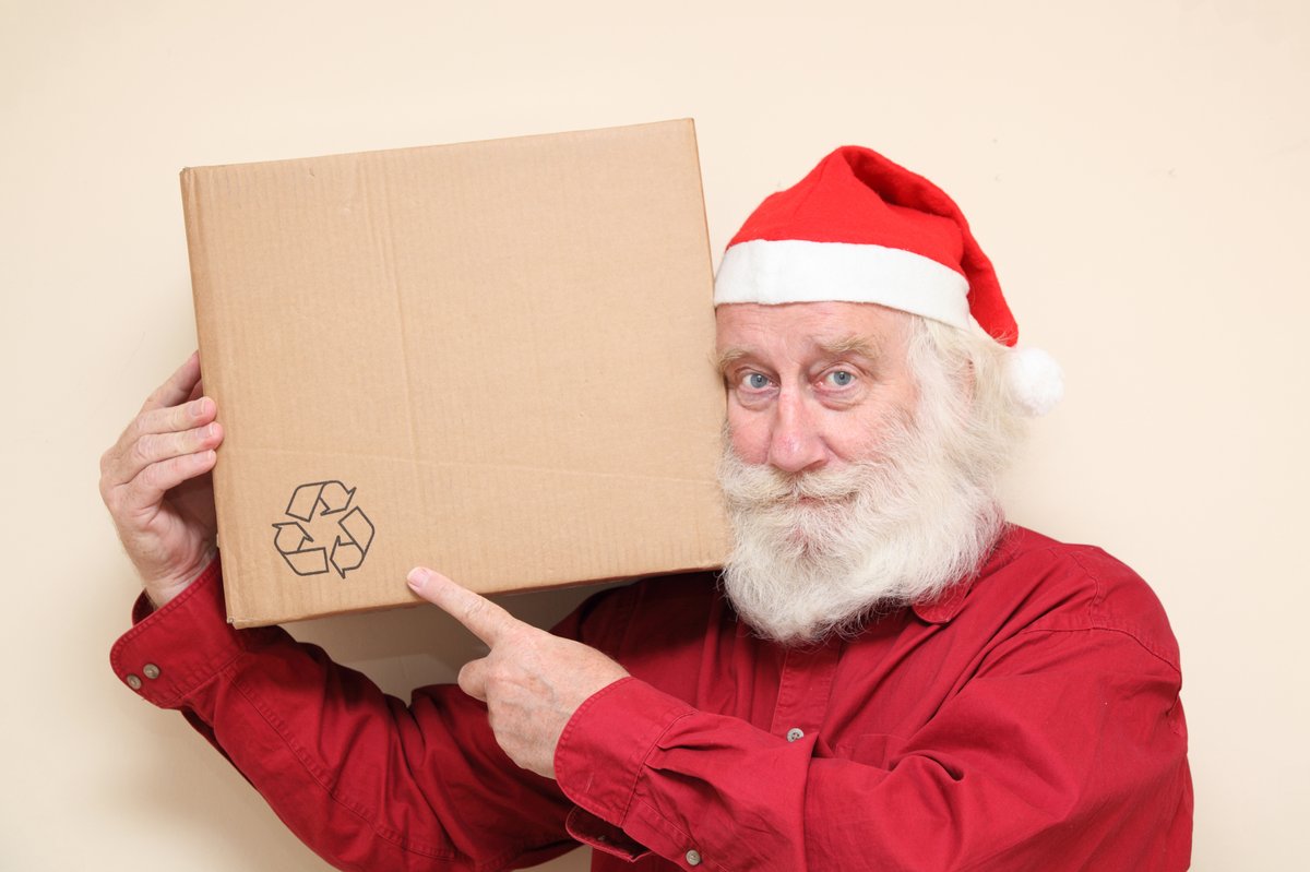 OhioEPA's tweet photo. DYK: Santa Loves Recycling! So stay on the Nice List -- be sure to breakdown your cardboard boxes & toss them in your recycling bin. #GreenHolidayTips #NoWasteWednesdays https://t.co/swAwMsKnjV