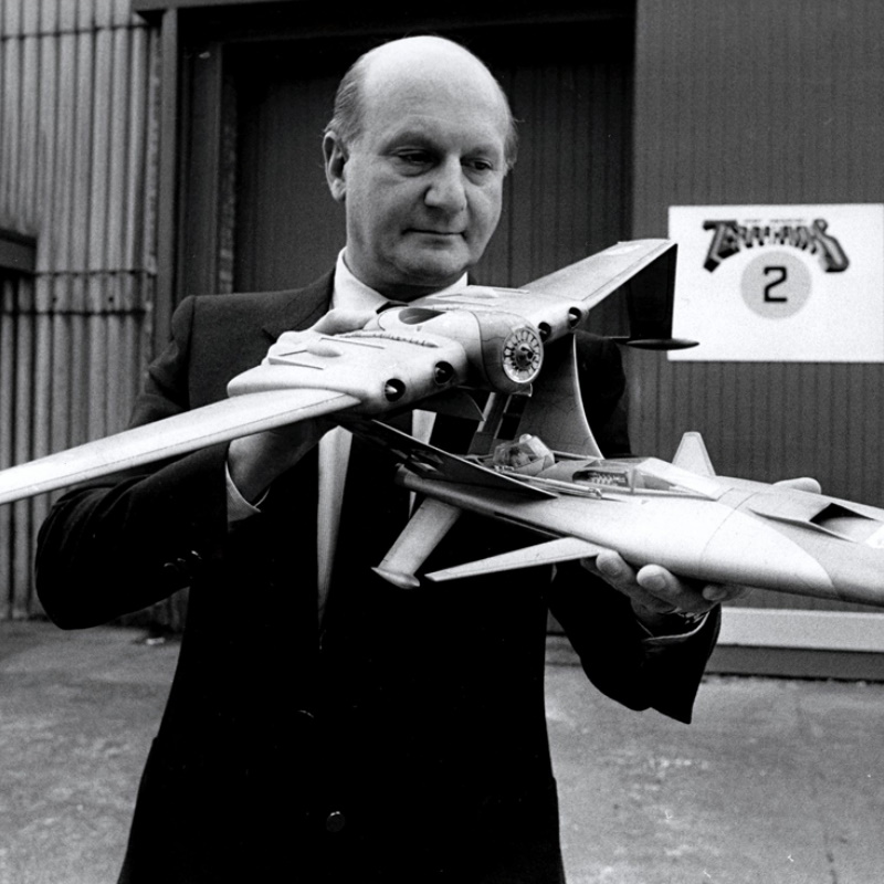 Join us and raise a glass in memory of Gerry, who passed away on this day in 2012. He may be gone, but his amazing legacy lives on! Share your thoughts with the hashtag #CheersGerryAnderson