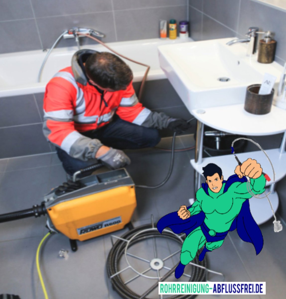 rohrreinigung-abflussfrei.de
0157 35991 588

#rohrreinigung #rohrreiniger #abflussreinigung #abfluss #abflussverstopft #abflussrohr #handwerker #handwerkerdmt #installateurdmt #dmt #arbeit #arbeiter