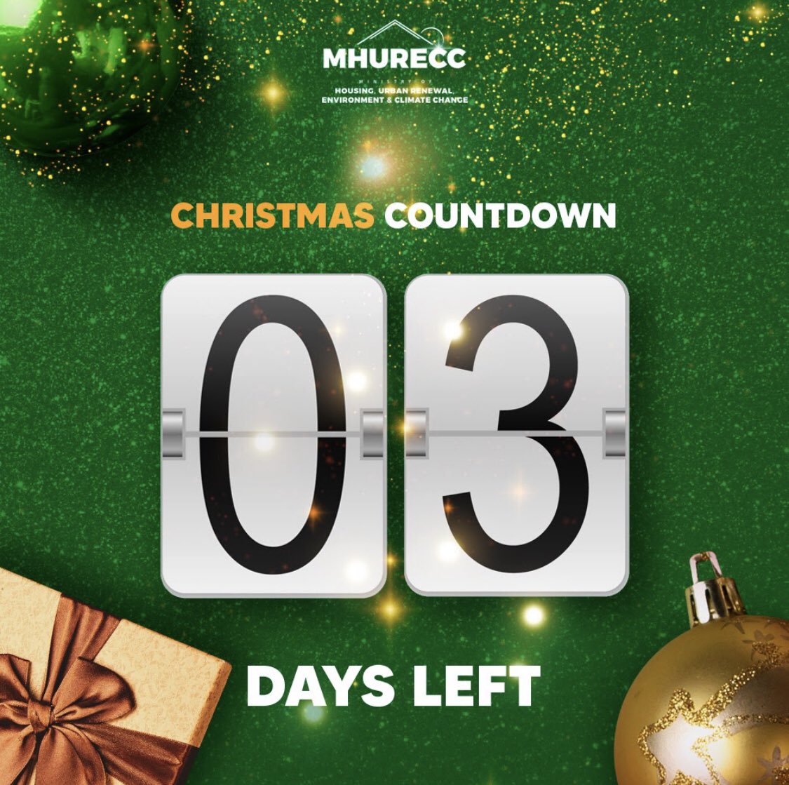 3 DAYS UNTIL 🎄🎊🎉

It’s that time of year already! Join us as we countdown to 🎵The Most Wonderful Time of the Year🎵

#MHURECCXmas
#ChristmasCountdown