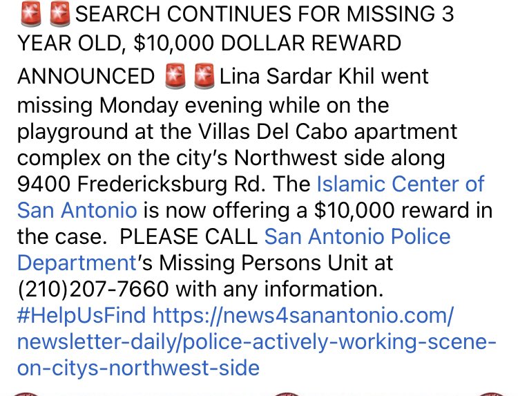 Janelleee_k's tweet photo. $10,000 reward for #LinaSardarKhil https://t.co/X1XQqeQvwF