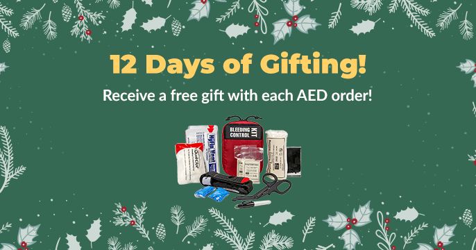 Get a FREE heartsmart bleed control kit when you purchase an AED. 🎁 
.
@ heartsmart.com ❤️ 
.
#free #freegift #holidays #holiday #happyholidays #stopthebleed #bleedcontrol #bleedcontrolkit