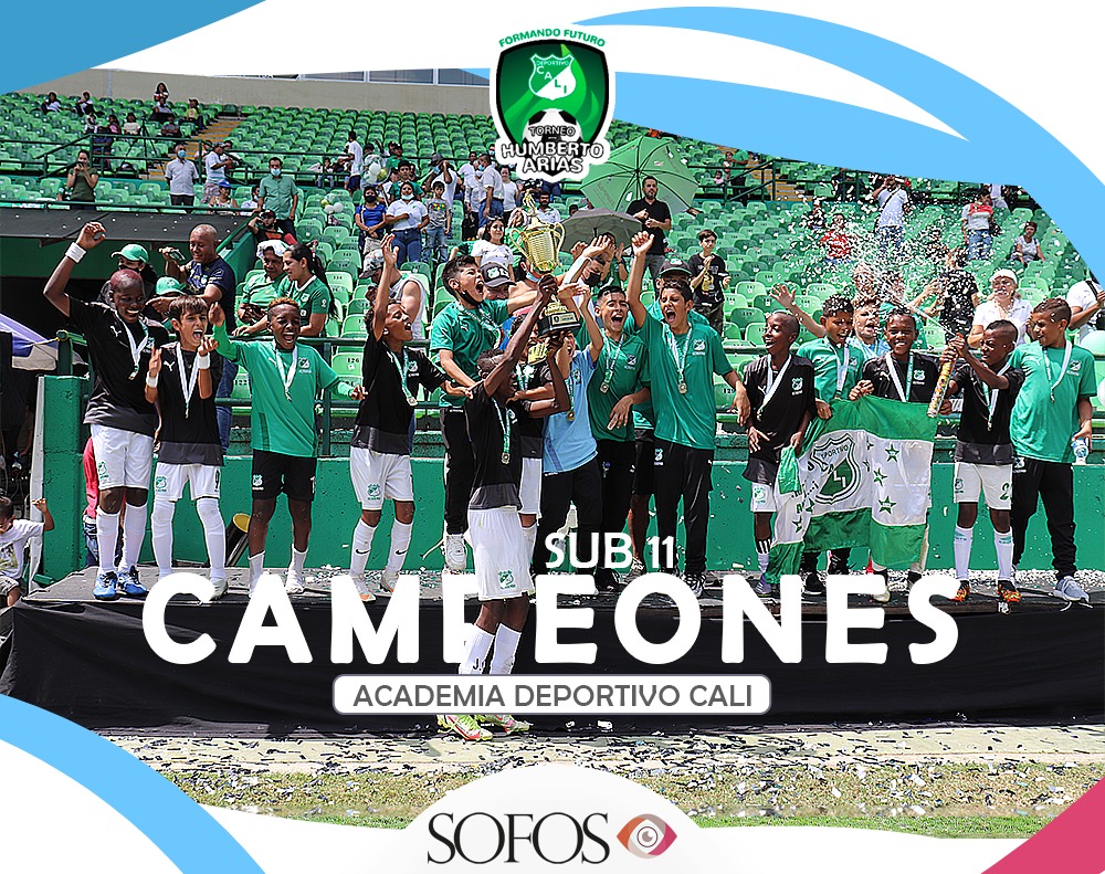 SofosProduccion's tweet photo. Celébralo verdi blanco! 🏆🇳🇬

@DepCaliAcademia ganó la categoría Sub 11 del Torneo Humberto Arias, tras derrotar a Cali Guabal en la final ORO, mientras que en la final Plata, el otro equipo de Cali Guabal le ganó al Club Deportivo Kyrios. ¡La foto lo dice todo!🙌

#FamiliaSOFOS https://t.co/8nr0Y0V3iP