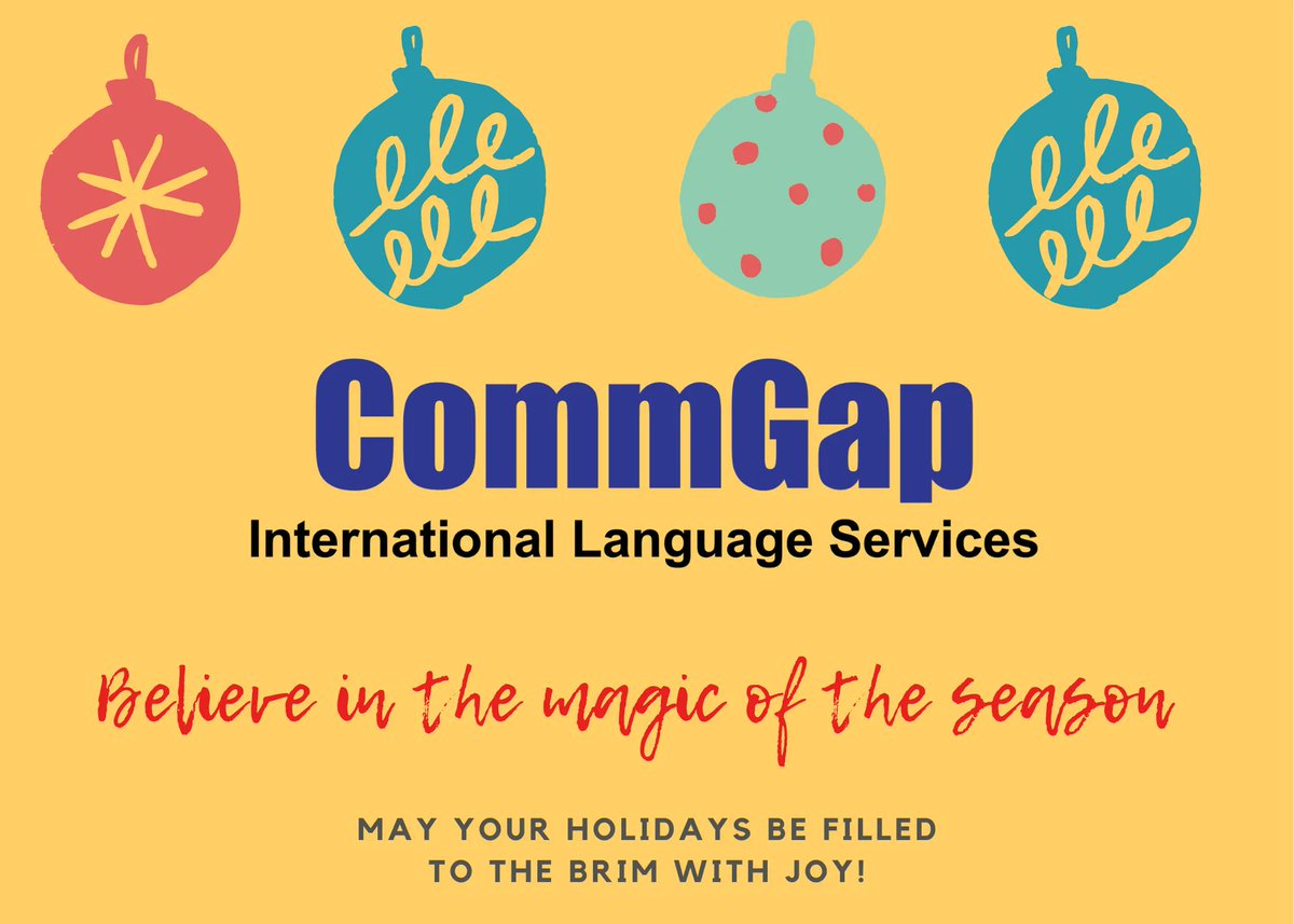 CommGapLanguages tweet media