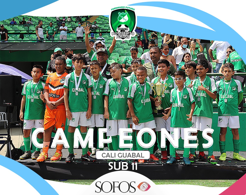 SofosProduccion's tweet photo. Celébralo verdi blanco! 🏆🇳🇬

@DepCaliAcademia ganó la categoría Sub 11 del Torneo Humberto Arias, tras derrotar a Cali Guabal en la final ORO, mientras que en la final Plata, el otro equipo de Cali Guabal le ganó al Club Deportivo Kyrios. ¡La foto lo dice todo!🙌

#FamiliaSOFOS https://t.co/8nr0Y0V3iP