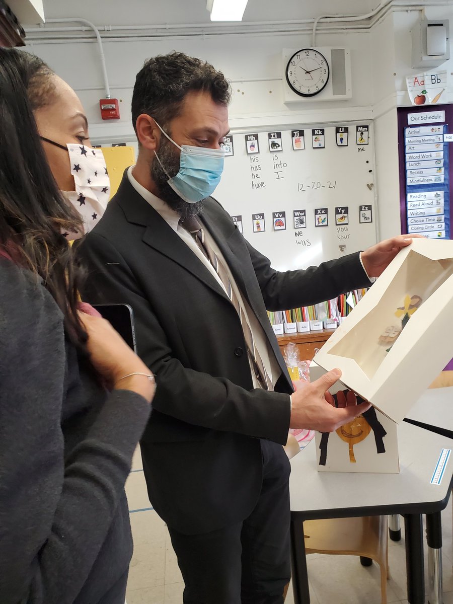 Executive Superintendent <a href="/ruxdanika/">Dr. Danika Rux</a> spending time with D1 students and principals before the holiday break! We love having you Dr. Rux! 🥰❤🤗