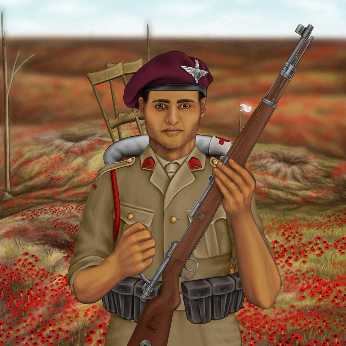 godscryptobag's tweet photo. Born Soldier #158 Hoorah #NFTdrop https://t.co/AlQfkxkqQx