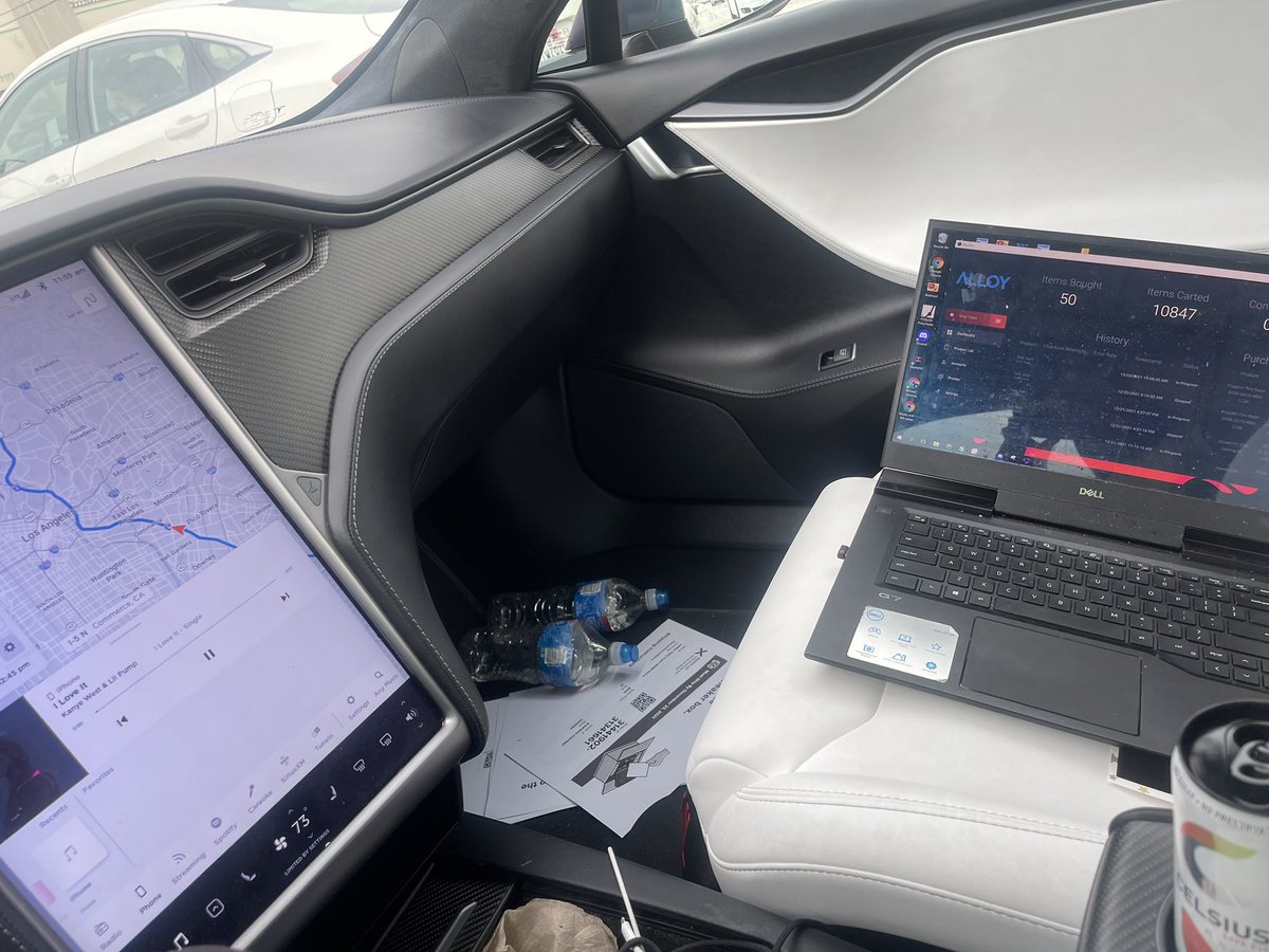 When <a href="/AlloyBot/">Alloy Cloud Bot</a> says update on discord we put on self drive <a href="/Tesla/">Tesla</a> we good to go never miss a drop