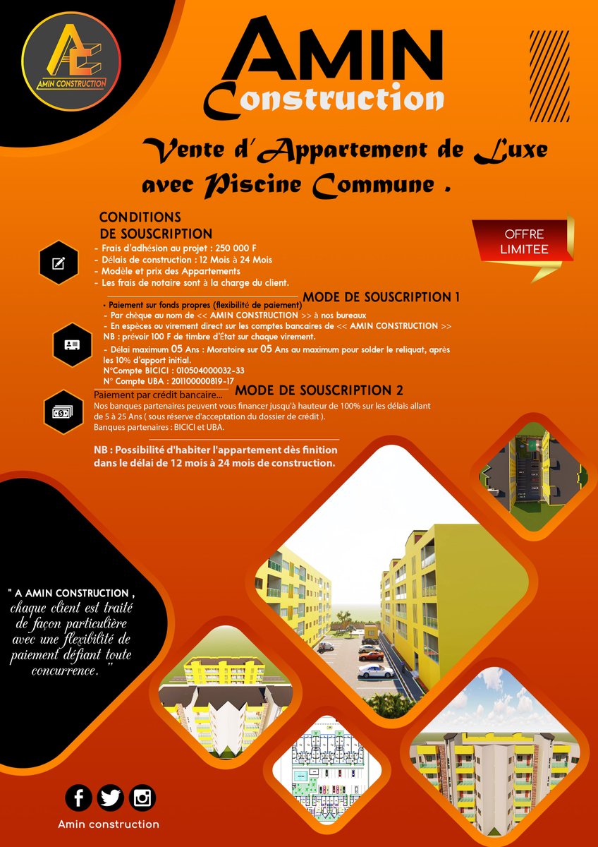 aminconstruct's tweet image. WELCOME TO AMIN CONSTRUCTION SANPEDRO IVORY CAOST.