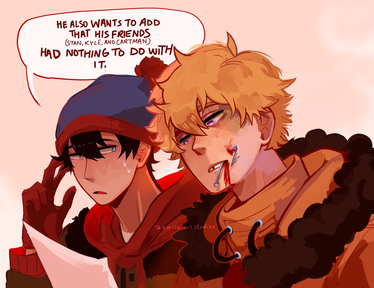 snitches get stitches
tw; blood #SouthPark