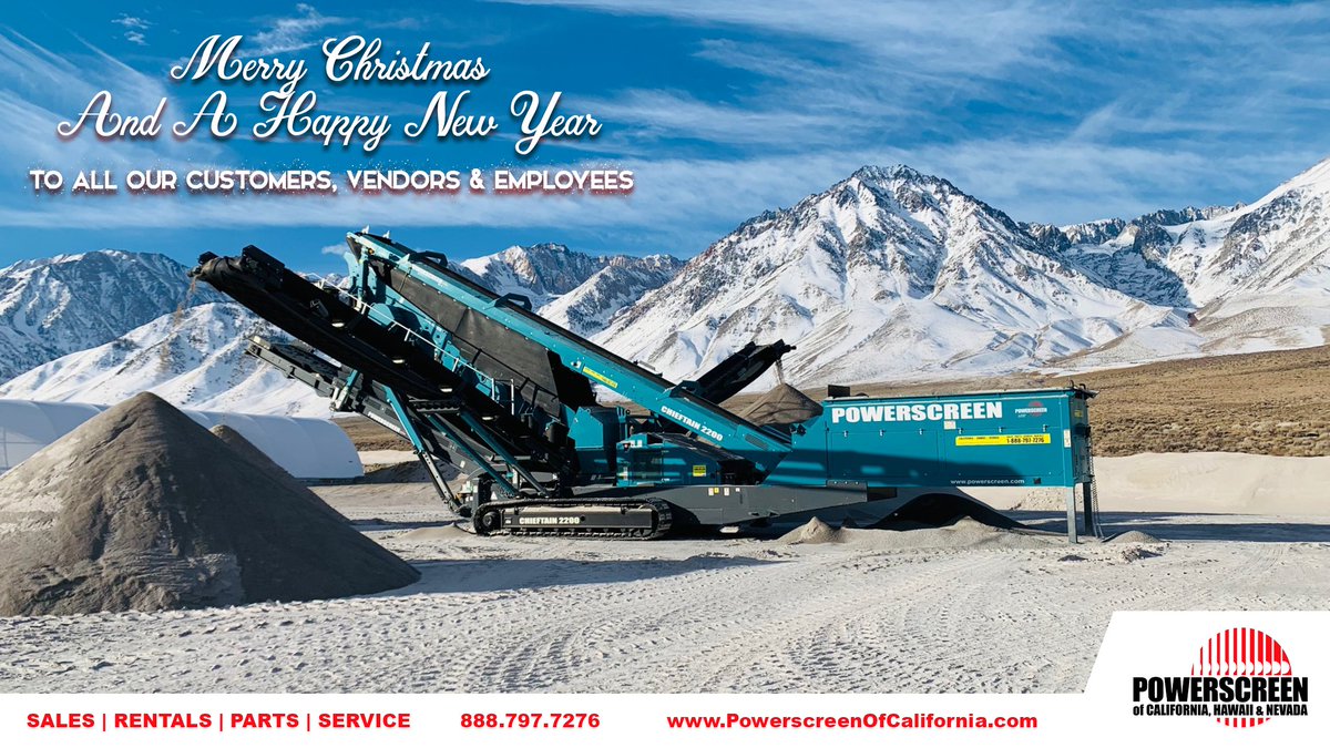 Powerscreen of California, Hawaii & Nevada tweet media