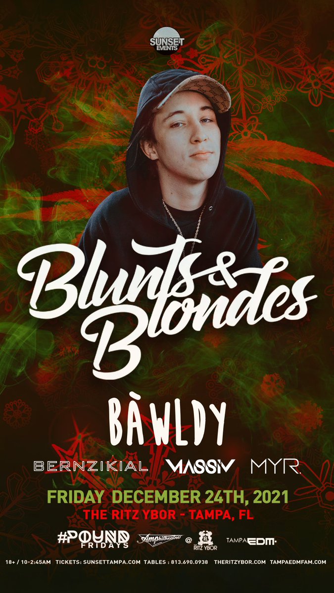 JoshMassiv's tweet photo. Who’s ready to burn it down with us this Friday for Bluntsmas⁉️🍁🎄 https://t.co/4bstjvrB7u