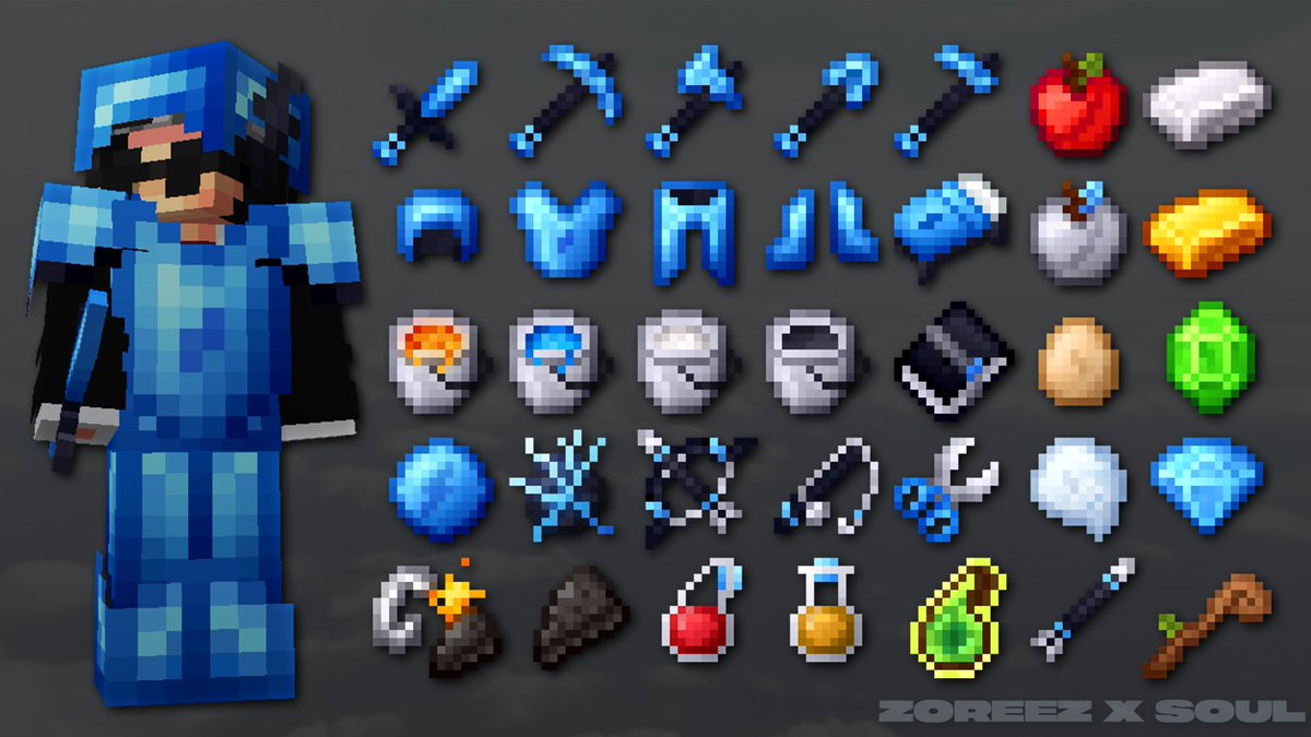 Zoreeeez's tweet image. ⚡️Volt (16x) [@/AngelStax_ 60K] Showcase🎀

🔶This pack is a collab with @Souljskjs , support it!

🔷Release: 24/12/21

❤️&amp;amp; 🔄 are appreciated!

#minecraft #texturepack #bedwars