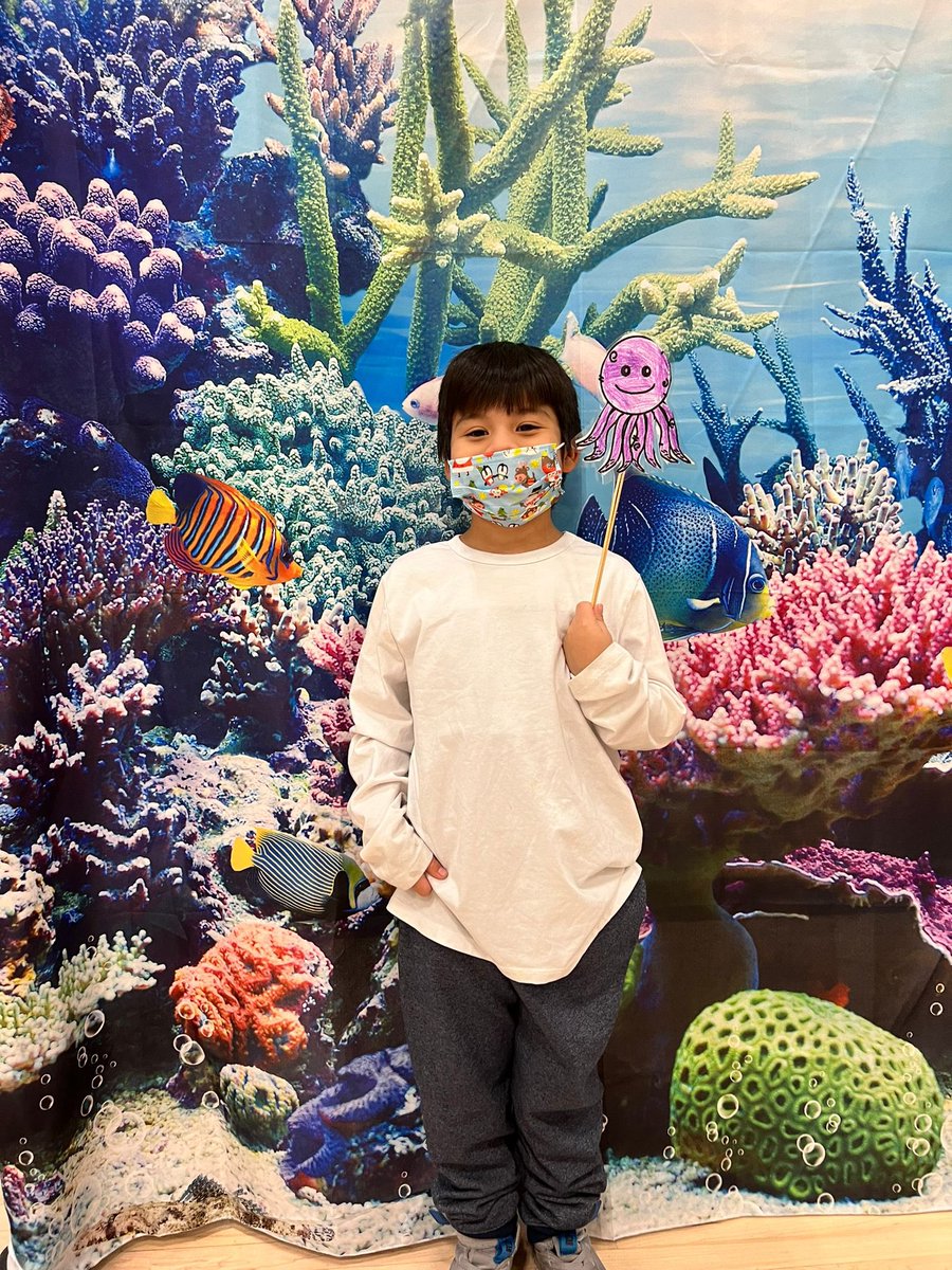We turned our gym into an AQUARIUM to wrap up our plant and animal defenses unit in first grade. We made tickets for our friends when they arrived and we even had a photo booth! It was oceans of fun 🐢🌊 @30Q398 <a href="/Amplify/">Amplify</a>