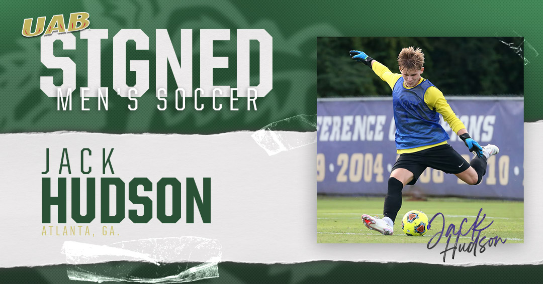 UAB_MSOC's tweet photo. Jack Hudson is officially a Blazer! Jack joins us from Emory University, and we can't wait to welcome him to Birmingham 🐉🔥

#WinAsOne https://t.co/Wy2SxQfMQ2
