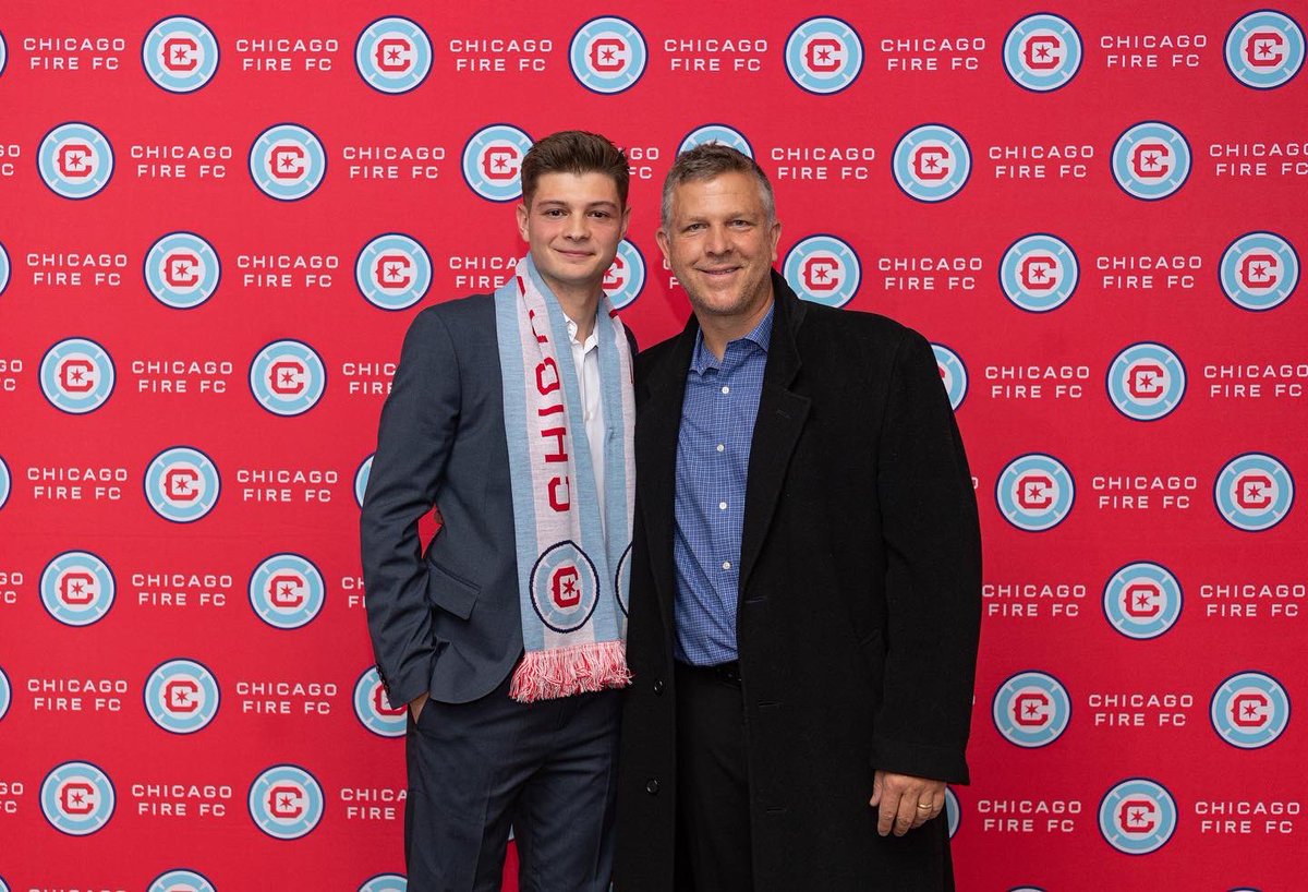 I couldn’t be happier to announce my first professional contract with my hometown club. It’s an absolute dream come true. I want to thank my family, friends, coaches, and most importantly <a href="/ChicagoFire/">Chicago Fire FC</a> for supporting me to get to where I am today. The work starts now. #VamosFire