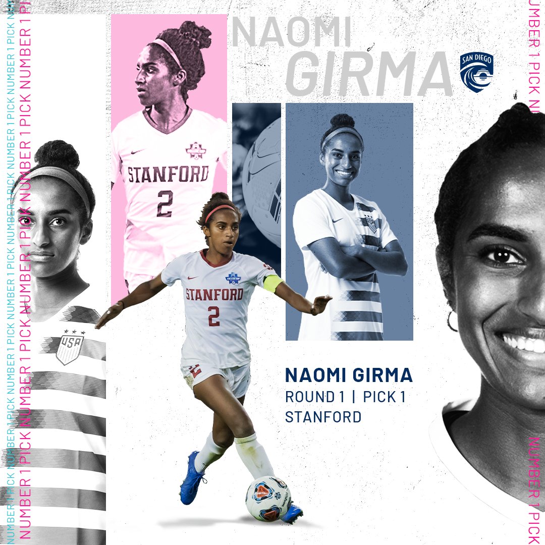 NWSL's tweet photo. 𝐍𝐚𝐎𝐦𝟏.

- 4th Stanford player selected 1st overall
-Continues streak of Stanford having a player selected in every NWSL Draft

One for the future ✨ https://t.co/wvEMsayIeu