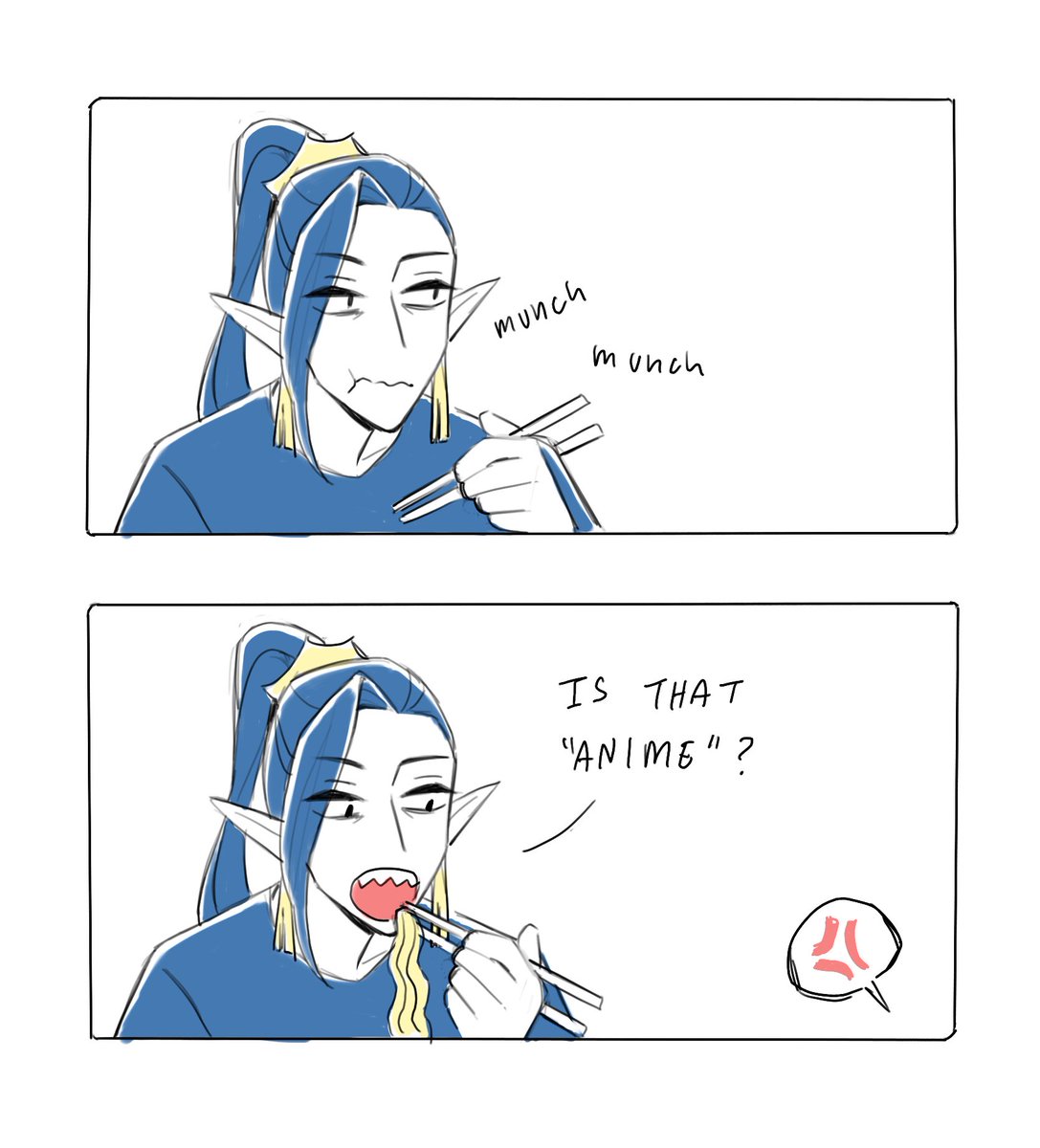 by far my favorite hua cheng character trait is that he's a weird art kid 