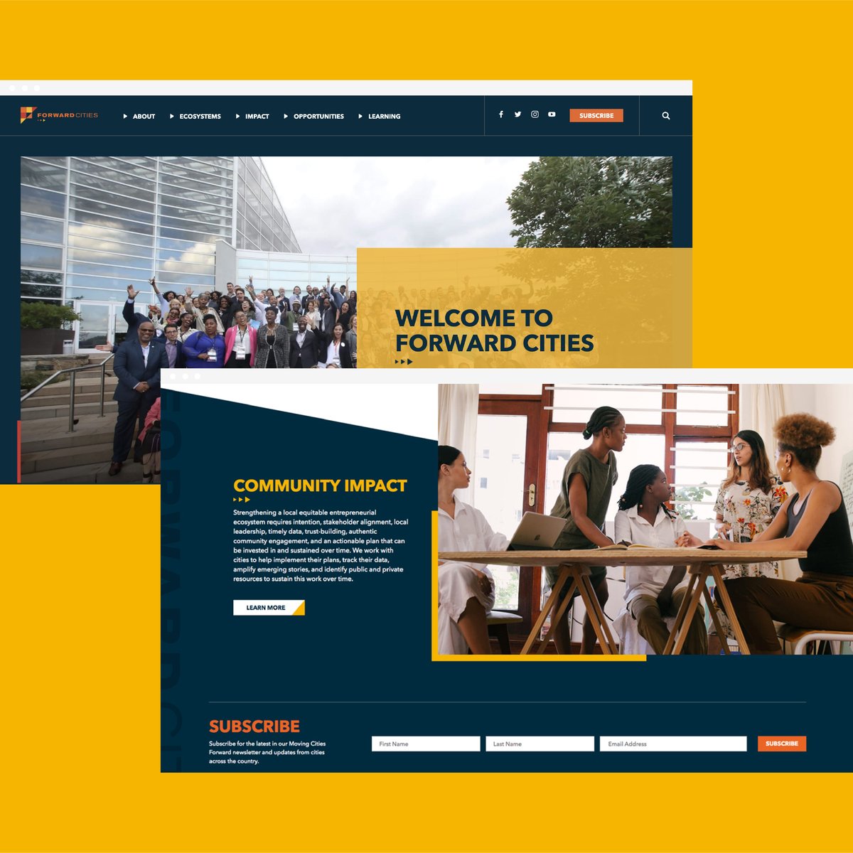 “Everyone who I've had the pleasure of working with at Kompleks has been incredibly responsive and professional. I highly recommend working with them for creative needs - big or small!”
Michelle Benham <a href="/forwardcities/">Forward Cities</a>
#WebDesign #CreativeAgency