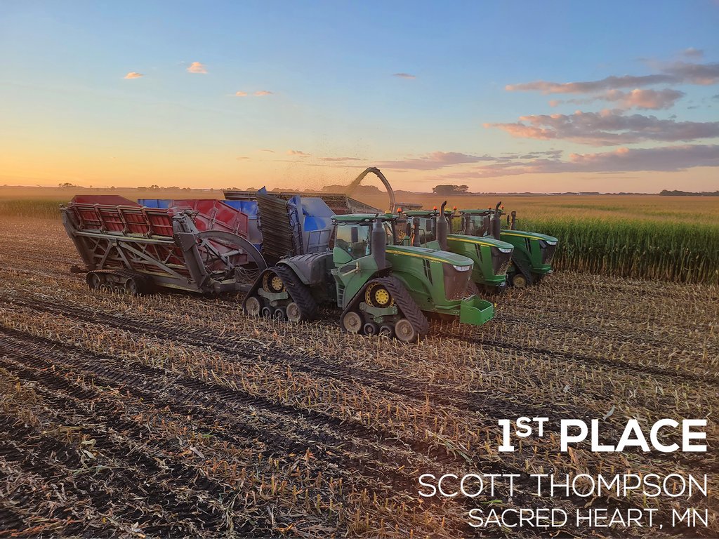 KandMMfg's tweet photo. Photo Credit ๐ท - Scott Thompson from Sacred Heart, MN - "I took this picture this evening, September 8, 2021, while harvesting silage. We do custom silage harvest with CY Harvesting out of Murdock, for Riverview Dairy."
#WednesdayWisdom #TractorSelfie #Farming #FarmLife https://t.co/m1zjAhua8P