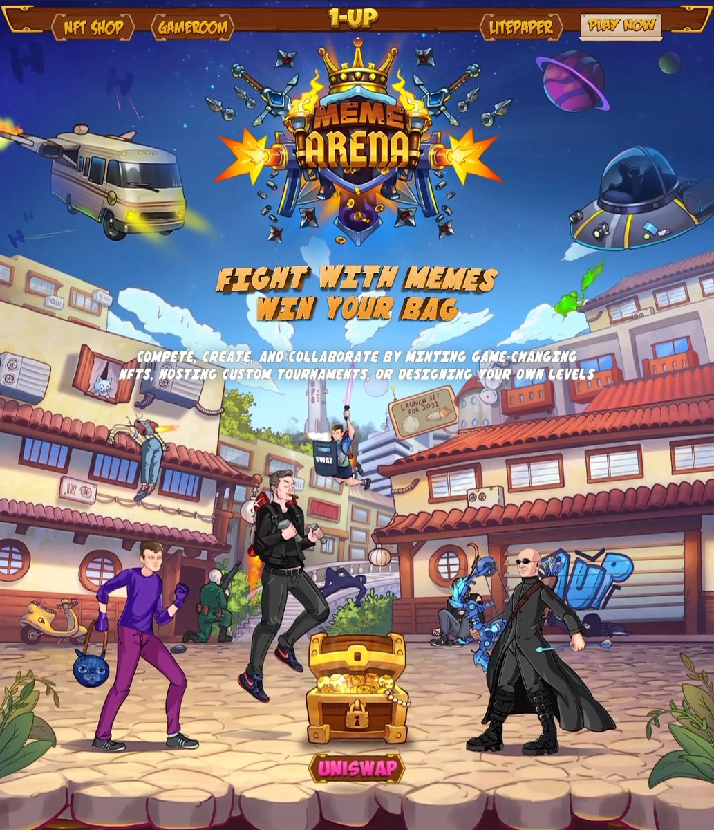DYORaudit's tweet photo. If you'd like to see #ElonMusk battle #JeffBezos in a Battle Royale #NFT #GameFi - then make sure you #ReTweet this until it catches their attention!

Beta Test: 🎮 https://t.co/lUHGO8m5Y0 🕹️

#Web3 #NFTCommunity @ElonMusk vs @JeffBezos 👊🏼 #Tesla #Amazon #VitalikButerin #OneUP https://t.co/D9zqIPveUF