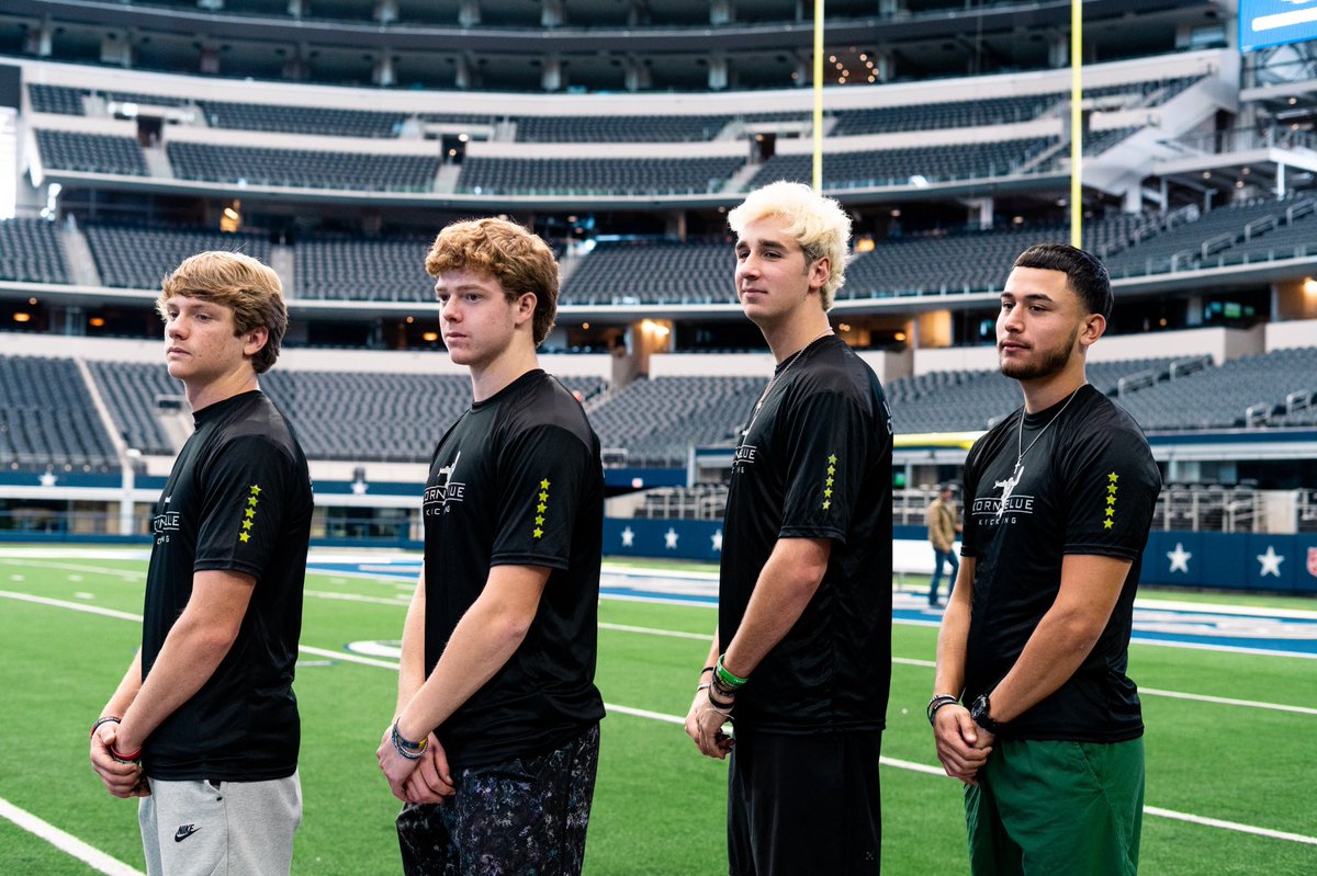 garciabro8th's tweet photo. Dallas Cowboys FAB 50 Camp! Thank you @KornblueKicking for the great experience at the camp. Officially earned my 5โญ๏ธ shirt! @CMKicking #cmkfam https://t.co/Qpc3FqUUMz