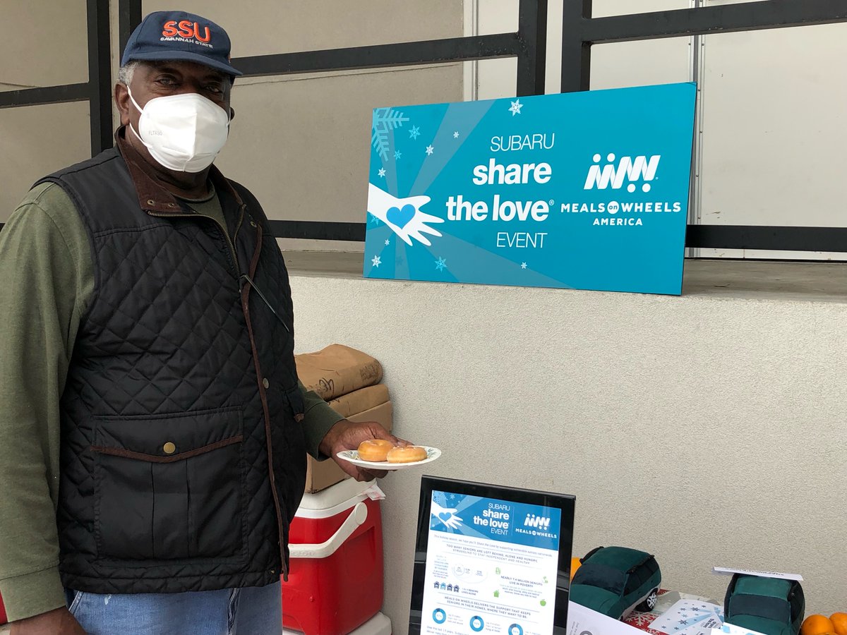 We're continuing to #ShareTheLove with our <a href="/_MealsOnWheels/">Meals on Wheels</a> volunteers! Remember, when you purchase or lease a new Subaru during the 2021 Subaru Share the Love Event, you can select Meals on Wheels America as the recipient of a $250 donation from <a href="/subaru_usa/">Subaru</a>!