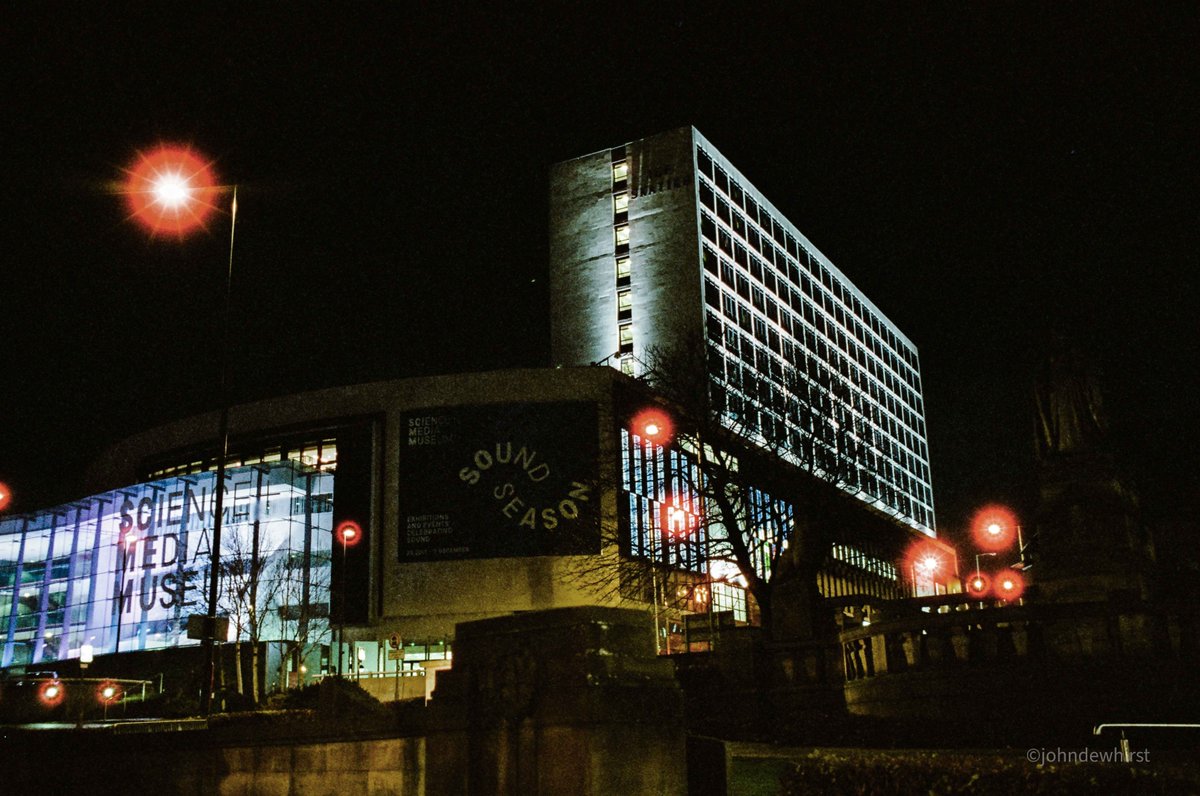 Wardley House adjacent to the <a href="/MediaMuseum/">National Science and Media Museum</a> #Bradford #filmphotography #modernism <a href="/C20Society/">C20 Society</a> #urbanphotography <a href="/ThePhotoHour/">#ThePhotoHour</a>