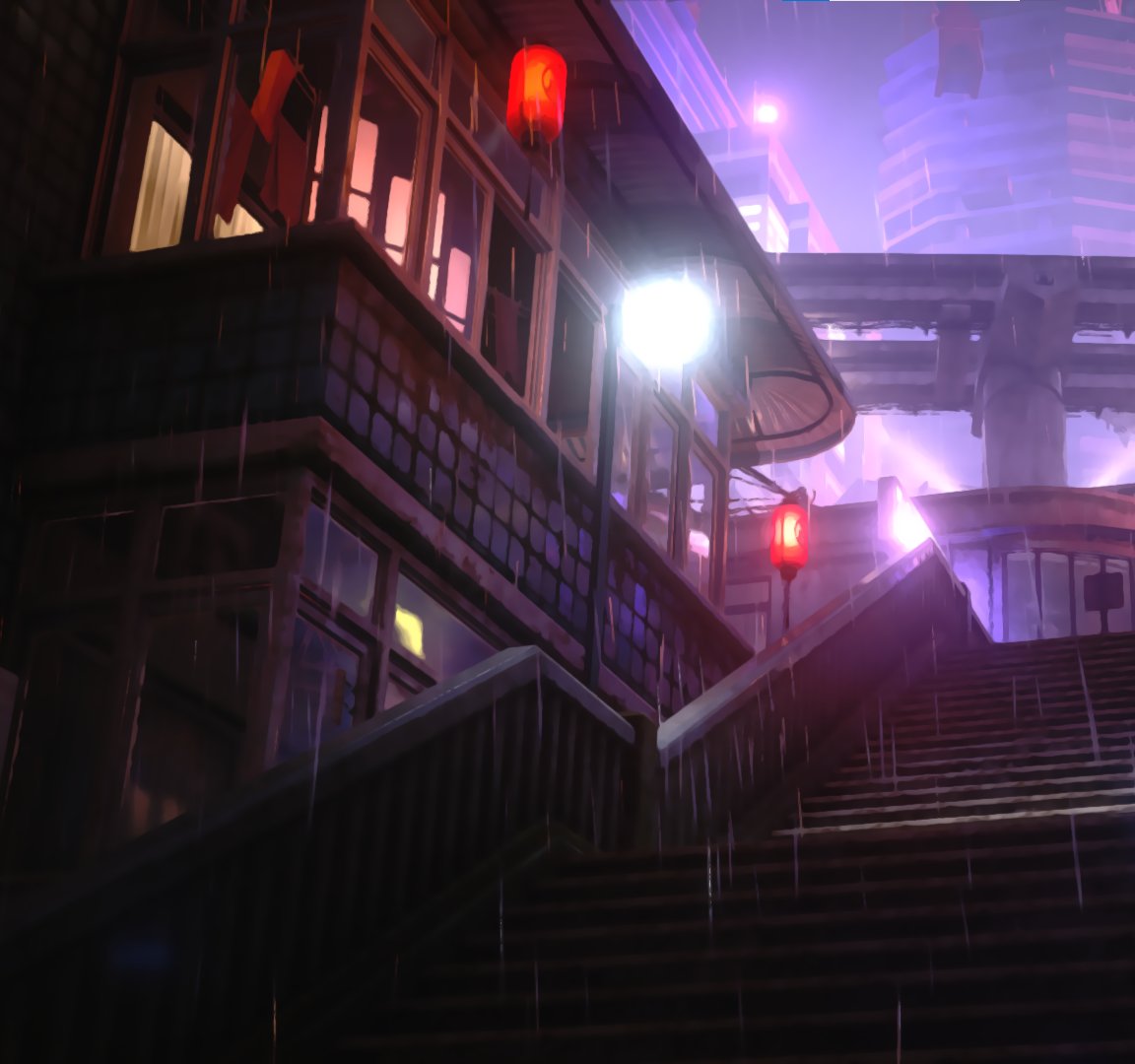 How is the painterly effect in Nvidia Freestyle so good?? This is a cropped screenshot from Hitman 3