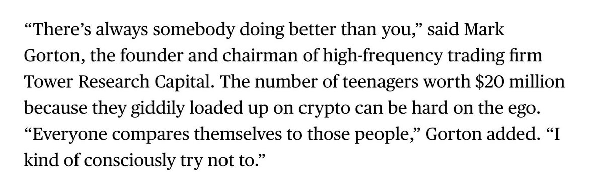 Wall Street bankers are depressed because crypto folks are making more money than them and shitposting.