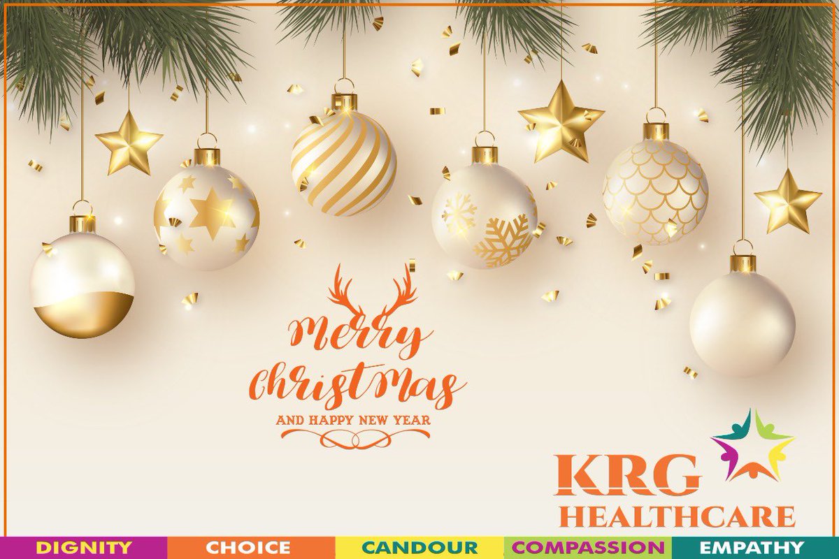 KrgHealthcare's tweet photo. From our family to yours…wishing you all a Merry Christmas and a Happy New Year 🥂🍾

 #christmas21 #krghealthcare #socialcare #everydayisdifferent #MissionOutstanding #socialcareheroes https://t.co/92UFk7e4F5