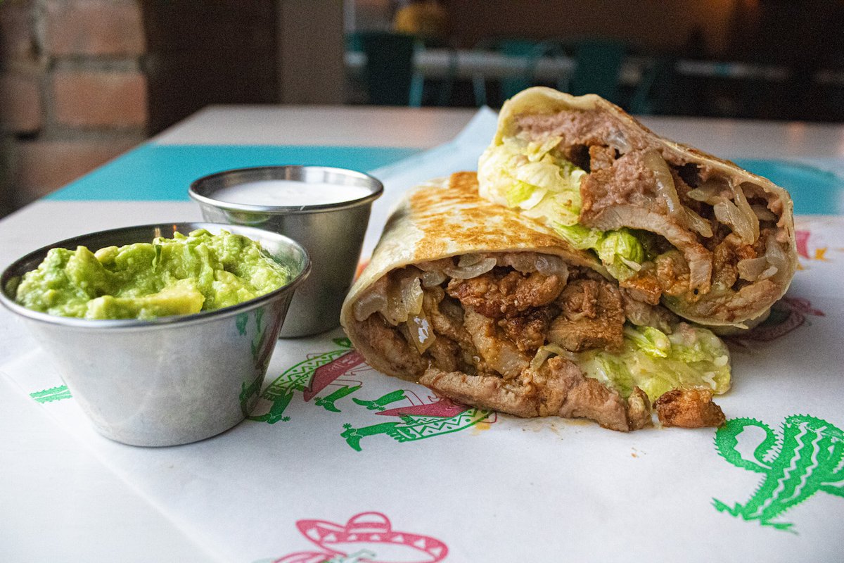 Not only do we sell Tequila and Tacos, but also Quesadillas and Burritos!

We are open today 4pm-11pm if you want to come check it out!