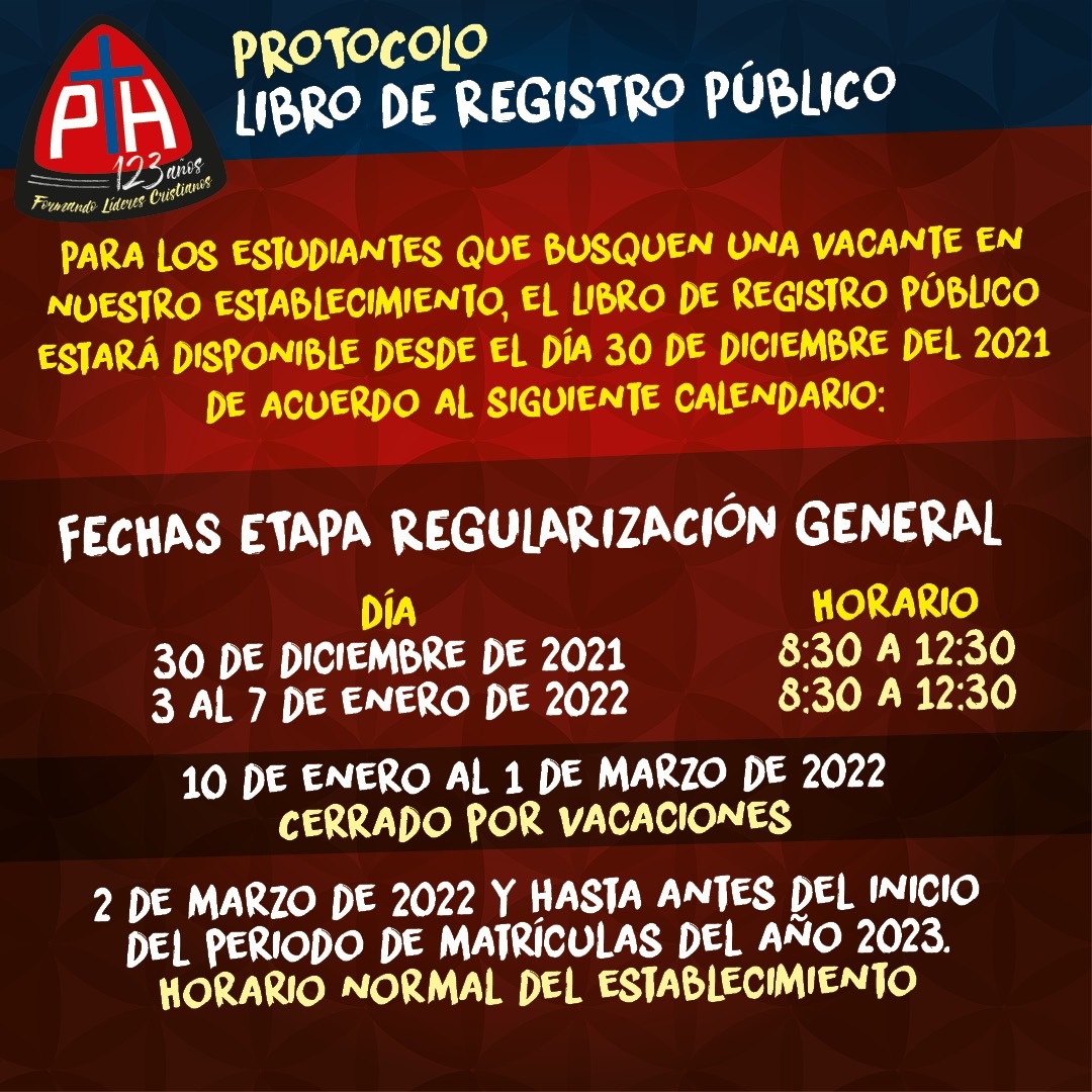 CSPAHurtado's tweet photo. INFORMA PROTOCOLO LIBRO DE REGISTRO PÚBLICO 2022 https://t.co/0JUfQ842hy https://t.co/IVbLCCkyBO