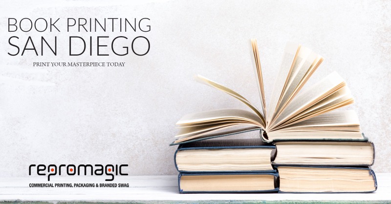 Repromagic's tweet image. Book printing San Diego: Print your story today with a commercial printer in San Diego that can keep costs down while preserving the integrity of your next masterpiece. repromagic.com/digital-printi…