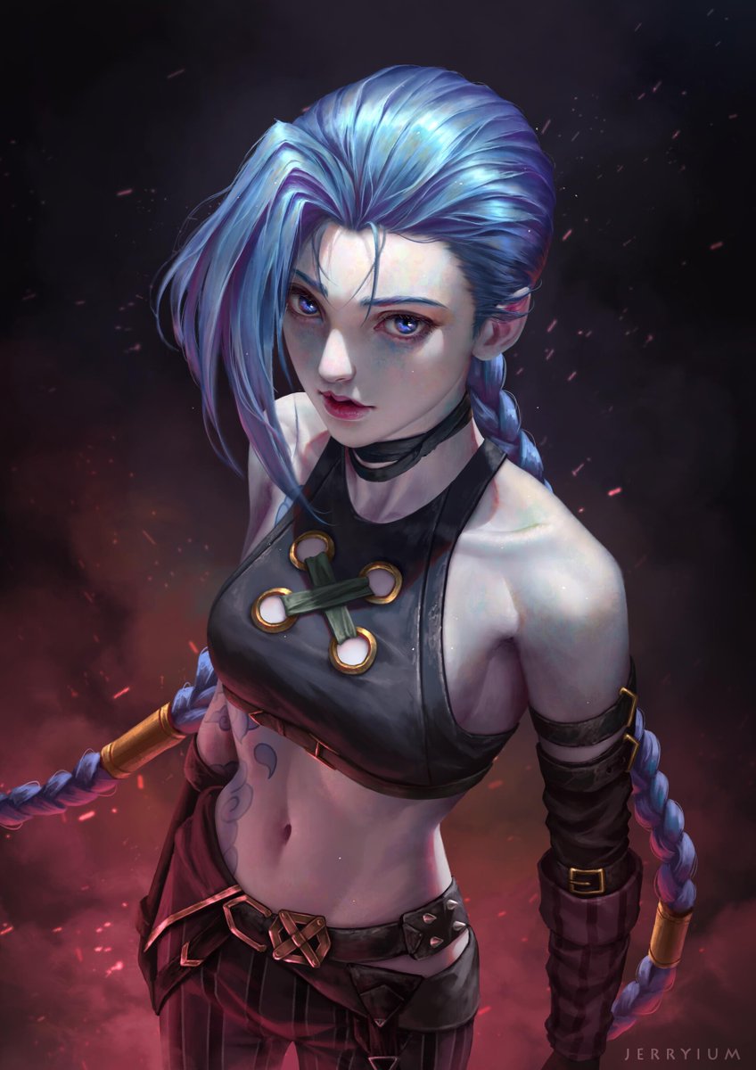 antsstyle's tweet photo. Arcane Jinx, by Jerry Loh: https://t.co/5bP5NOnunI https://t.co/kIHOMmMW20