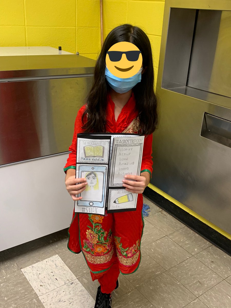 MsLeonardoClass's tweet image. Some 4th and 5th grade ELA classes had their living wax museum today. Students have been researching and reading biographies and today they dressed up as their person. We had everyone from the Beatles to Thomas Edison to Malala to Anne Frank📚