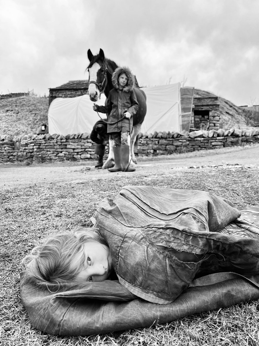 Nancy napping in Hazels rug.🐴 

#yorkshire #dozing #catnap #rest #40winks