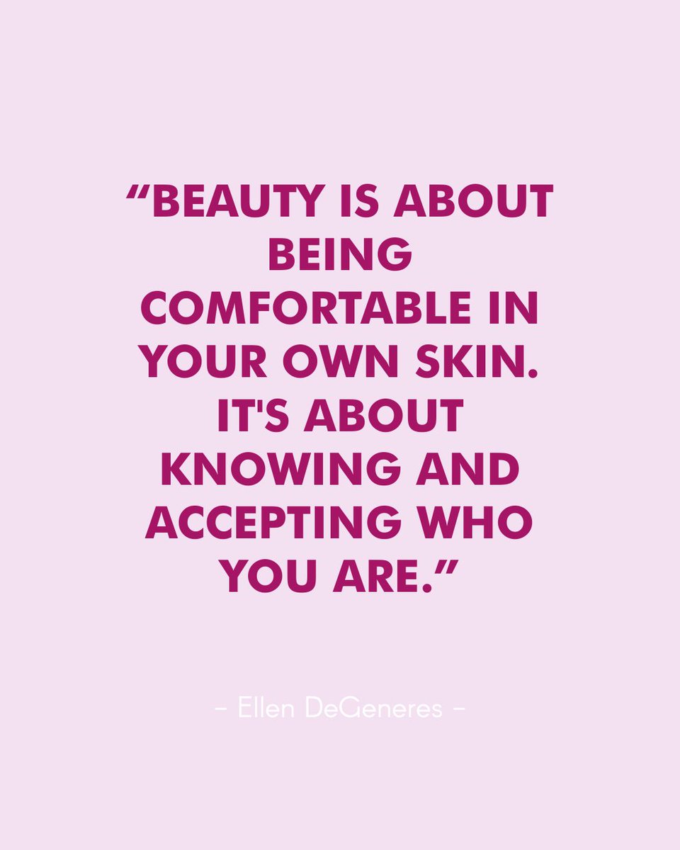 Know, love and accept yourself! ❤️

#genialday #pinktribe #positivequotes #goodvibes #positivity #mindset #ellendegeneres #wellsaid #beyou #knowyourself #acceptyourself #loveyourself