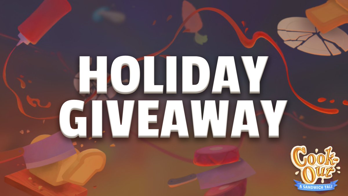 CookOutGame's tweet image. Do you have the chops to be in the kitchen with a professional chef? 

We’re hosting a special holiday giveaway. You and two friends could win a gameplay session with Sofia Henriksson, winner of MasterChef Sweden 2020! 

Enter now: reso.ly/3sp1M2A