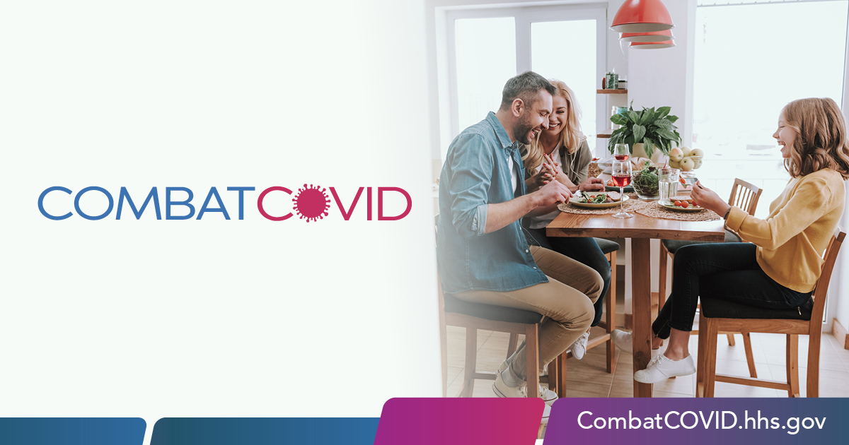 Your participation in #COVID19 clinical trials can help others get back to enjoying time with friends and loved ones. Call 877-414-8106 and chat with a live agent to learn more about how you can #CombatCOVID by joining a clinical trial. go.usa.gov/xMJ2H